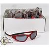 Image 1 : BOX OF RED OAKLEY STYLED SUNGLASSES