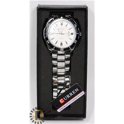 NEW MENS CURRENT SPORTS WATCH STAINLESS STEEL
