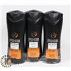 Image 1 : 3 PACK AXE DARK TEMPTATION BODY WASH 473ML BOTTLES