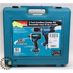 MAKITA DLX21415V IMPACT DRILL COMBO.