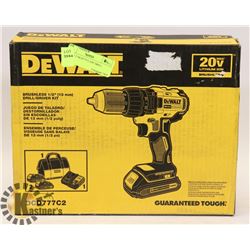 DEWALT DCD777C2 20V DRILL.