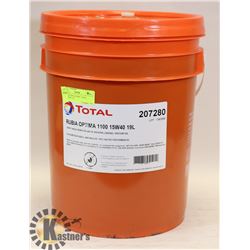 TOTAL RUBIA OPTIMU 15W40 MOTOROIL 19L