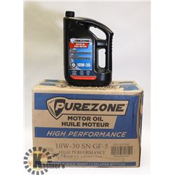 CASE OF 4 PURE ZONE 10W30 DIESEL OIL 4.73 EACH.