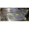 Image 1 : 2 LARGE POLYCARBONATE TUBS 32" X 14"