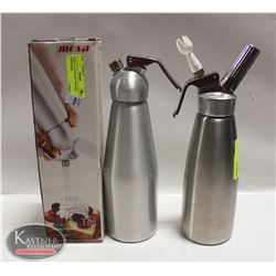 THREE 1L CULINARY WHIPPER DISPENSERS