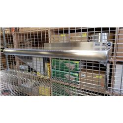 JOHNSON ROSE 16" X 24" STAINLESS STEEL WALL SHELF