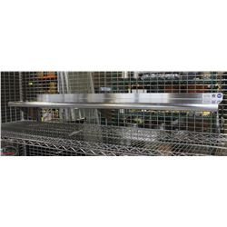 JOHNSON ROSE 12" X 60" STAINLESS STEEL WALL SHELF