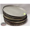 Image 1 : EXTRA-LARGE 18" PIZZA PANS - LOT OF 12