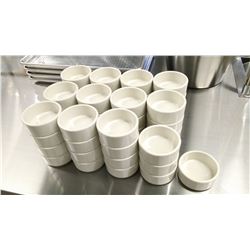 MELAMINE 4OZ CONTEMPORARY RAMEKIN - LOT OF 48