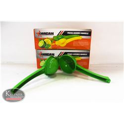 CITRUS PRESS SQUEEZE - LEMON/LIME - SET OF 2