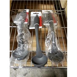 ECLIPSE 1OZ LADLE 10" LONG HANDLE - LOT OF 3