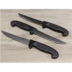 6" BONING KNIVES, JOHNSON-ROSE 25123 - LOT OF 3