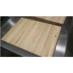 20" HARD CANADIAN MAPLE SOLID CARVING BOARD