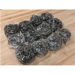 50 GRAM STAINLESS POT SCRUBBERS