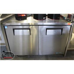 BAILIFF SEIZURE 4' TRUE S/S UNDERCOUNTER FREEZER