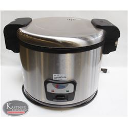 BAILIFF SEIZURE: S/S OMCAN 60 CUP RICE-COOKER
