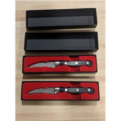 3” PREMIUM ANTON FORGED TURNING KNIVES - LOT OF 2