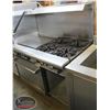 Image 1 : 4-BURNER AMERICAN RANGE 30" OVEN W/ 24" GRILL-TOP