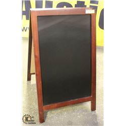 A STYLE MENU BOARD WITH MARKERS