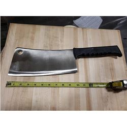 10" CLEAVER WITH BLACK HANDLE - OMCAN 10546