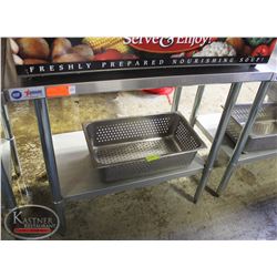 BAILIFF SEIZURE:S/S OMCAN COMMERCIAL WORK-TABLE-3'