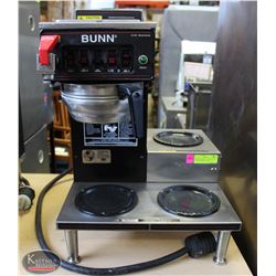 BUNN CW SERIES 4 BURNER & HOT WATER COFFEE MAKER