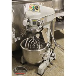 20QT GLOBE COMMERCIAL MIXER W/ BOWL &  ATTACHMENTS