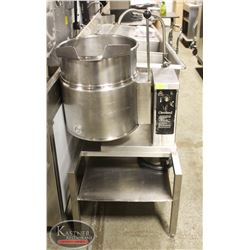 CLEVELAND 50L TILTING STEAM-KETTLE W/ STAND