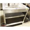 Image 1 : S/S MOBILE DRINK-SERVICE CABINET W/ DRIP TRAY