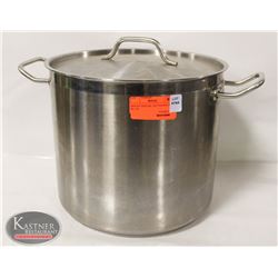 BAILIFF SEIZURE: STAINLESS STEEL POT W/ LID