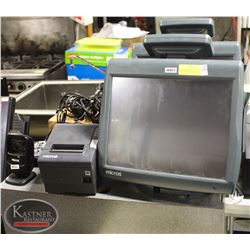 MICROS COMMERCIAL P.O.S. SYSTEM COMPLETE W/ TWO