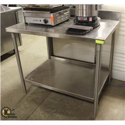 BAILIFF SEIZURES/S PREPTABLE W/ UNDERSHELF STORAGE