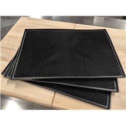 18" X 12" BAR SERVICE MATS - LOT OF 3