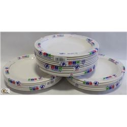 ARCOROC OPAL CYPRESS 9" IVORY PELLET PLATE