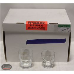 26 ASSORTED SIZE ROCK GLASSES