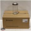 Image 1 : CASE OF 12 BROWNE 12OZ SUGAR DISPENSER