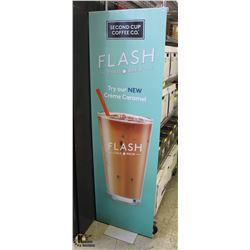 POP-UP UPRIGHT ADVERTISEMENT SIGN