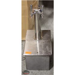 BAILIFF SEIZURE STAINLESS STEEL 2 TAP WATER