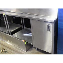 BAILIFF SEIZURE 5' S/S PREP TABLE W/ LOCKING