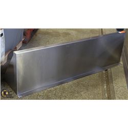 BAILIFF SEIZURE 42" STAINLESS STEEL WALLSHELF
