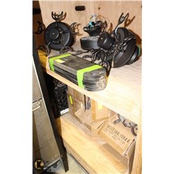 SHELF CONTENTS: GROUP OF ASSORTED LIGHT FIXTURES