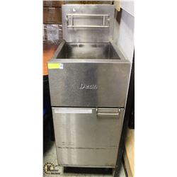 DEAN NATURAL GAS DUAL-BASKET DEEP FRYER