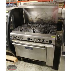 IMPERIAL IR-6 36" OVEN /W 6 BURNERS NAT GAS
