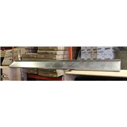 11' STAINLESS STEEL COMMERCIAL WALLSHELF
