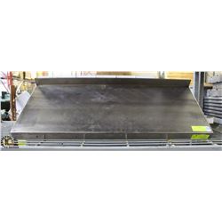 STAINLESS STEEL WALLSHELF- 29" X 12"
