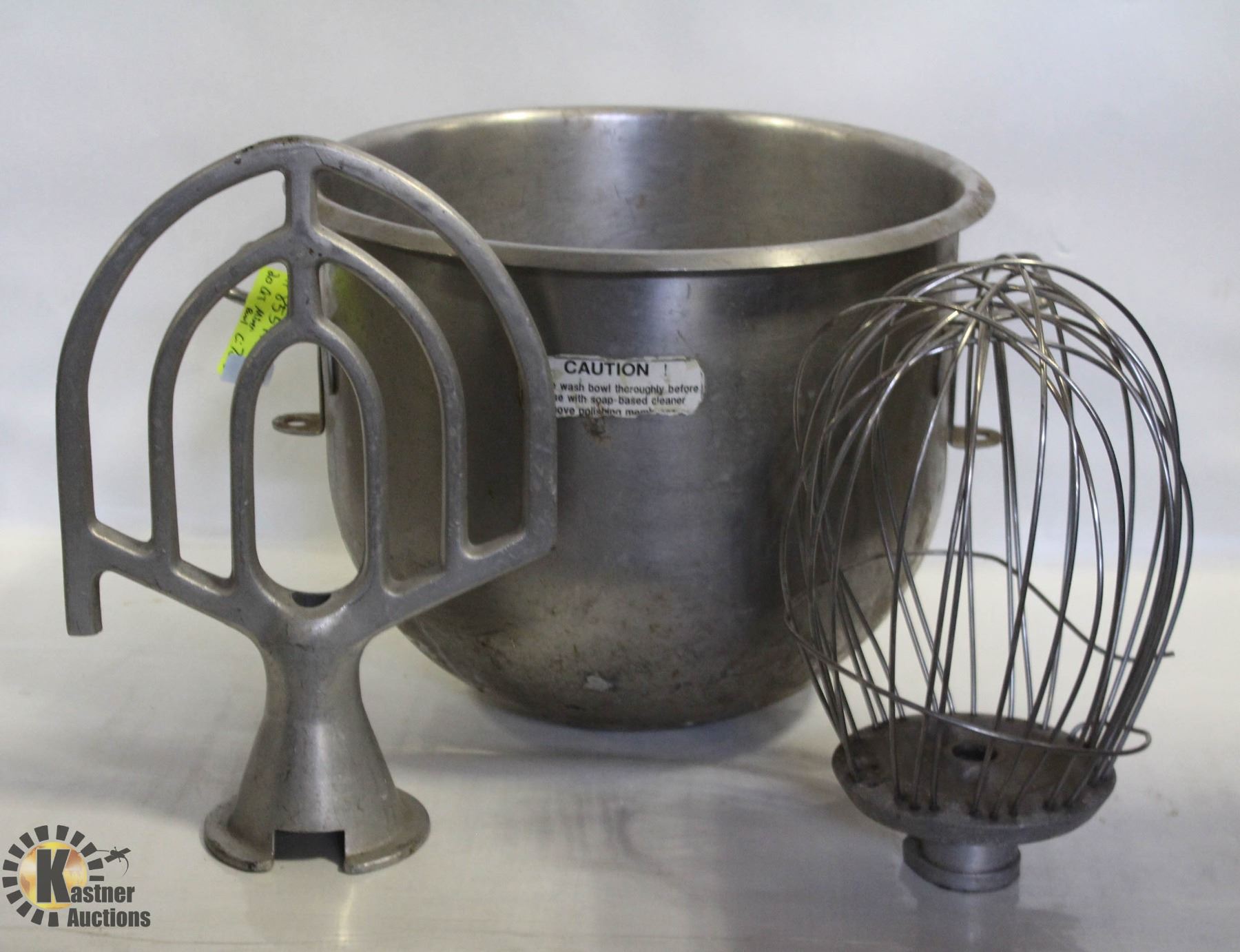 20 QT MIXER BOWL WITH PADDLE ATTACHMENT