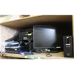 LOT OF ASSORTED ELECTRONIC HARDWARE INCL: CANNON