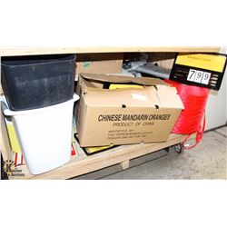 LOT OF ASSORTED PRICE DISPLAYS, SIGNAGE & MORE