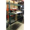 Image 1 : BAILIFF SEIZURE 5' GREEN-WIRE STORAGE RACK-4 TIER