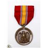 Image 1 : WWII NATIONAL DEFENCE MEDAL WITH RIBBON AND BOX.